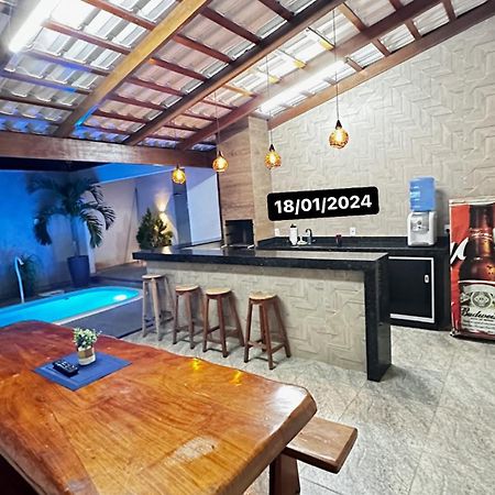 Casa Siqueira AR CONDICIONADO E PISCINA Nova Viçosa Exterior foto