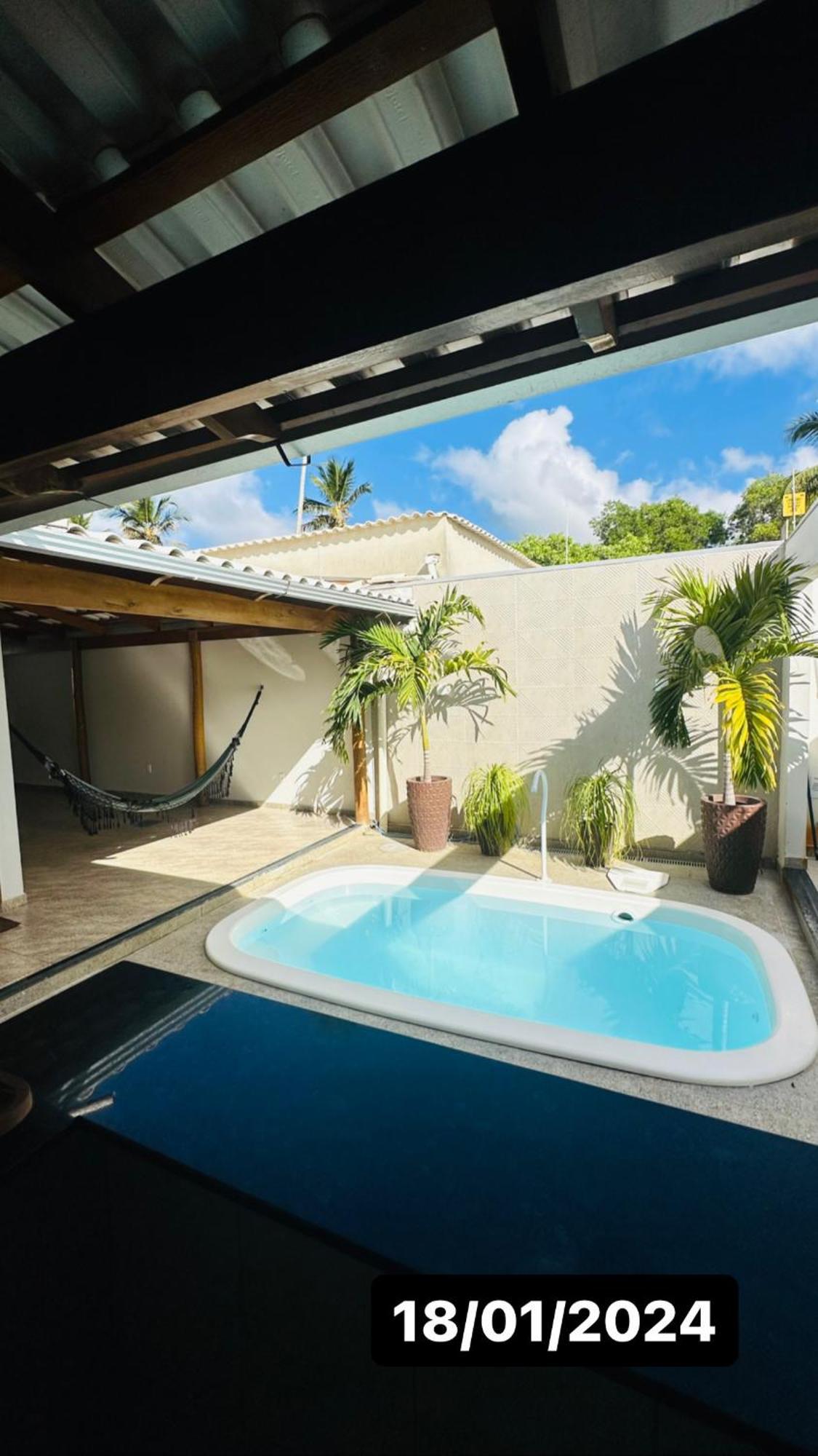 Casa Siqueira AR CONDICIONADO E PISCINA Nova Viçosa Exterior foto