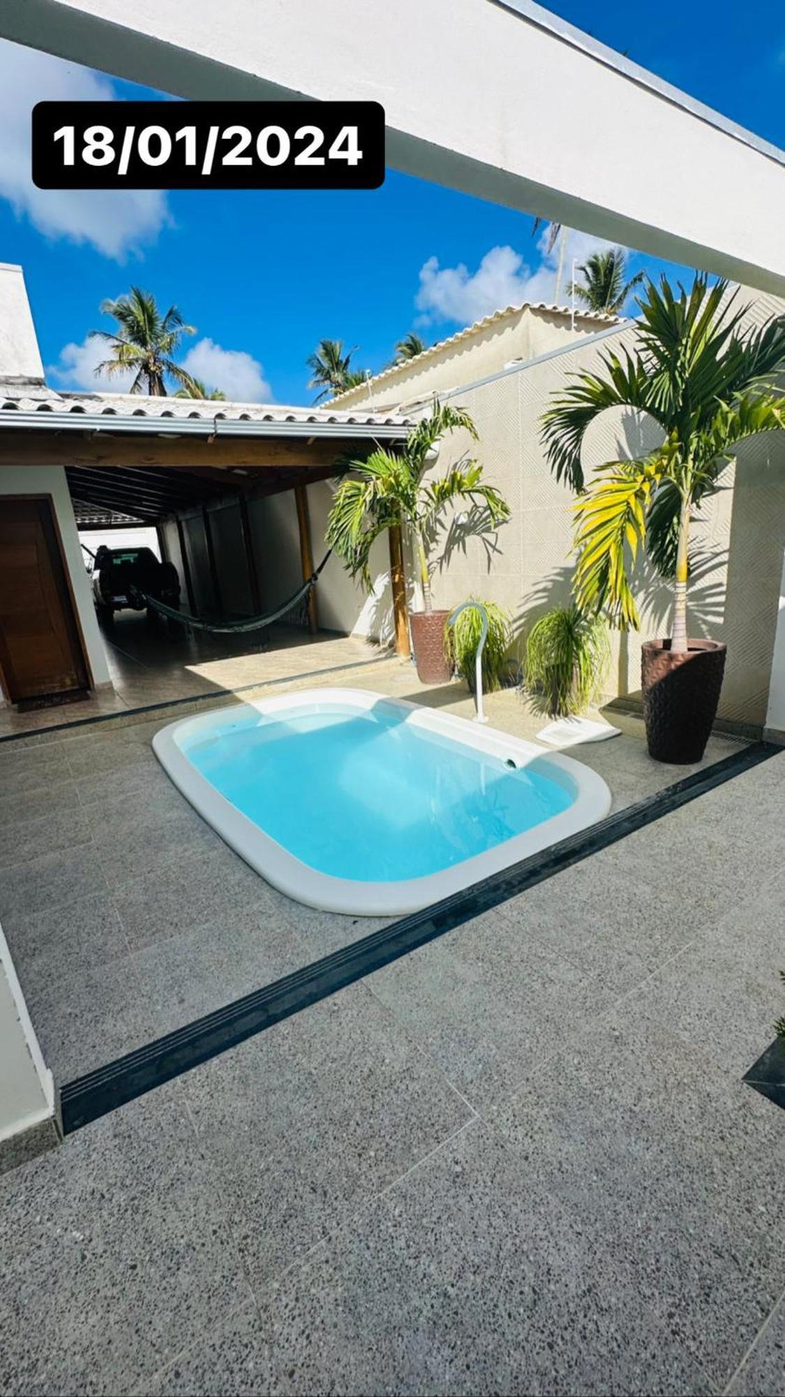 Casa Siqueira AR CONDICIONADO E PISCINA Nova Viçosa Exterior foto
